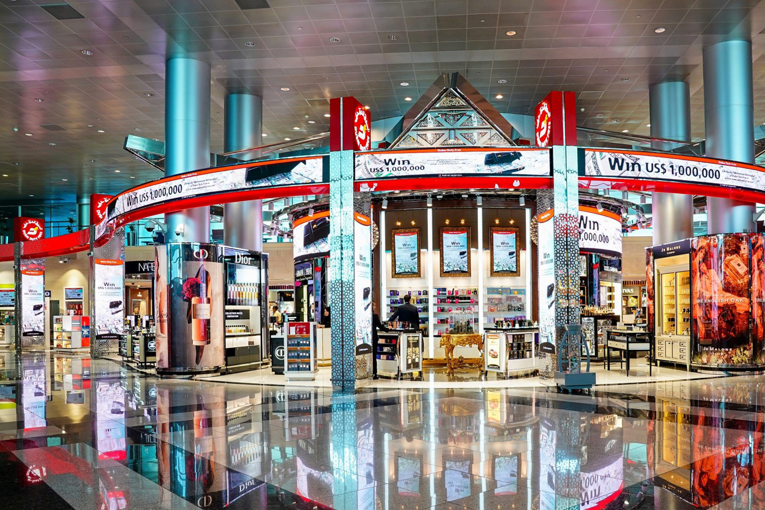 Astonishment that's all Vandalize Dubai Duty Free expands arrivals store at DXB | Time Out Dubai