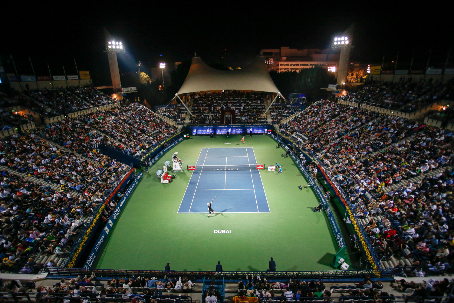 Stadium - Dubai Duty Free Tennis Championships