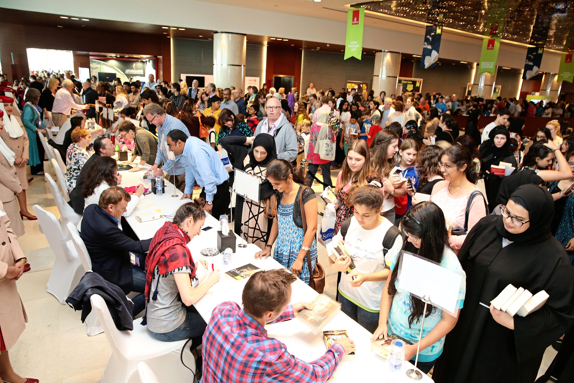 Emirates Festival of Literature is back with talks, and
