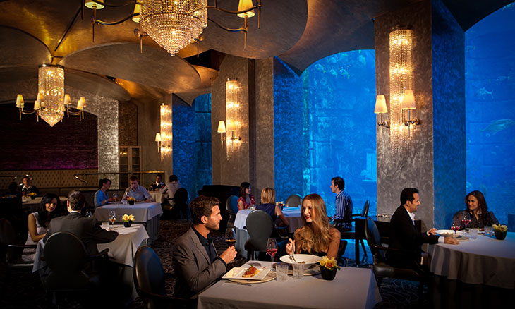 Restaurants at atlantis the on sale palm