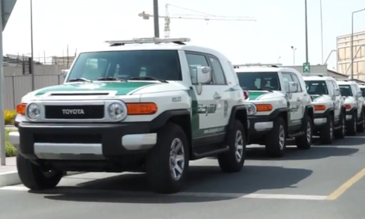 Dubai Police Adds Fj Cruiser Cars To Its Fleet Time Out Dubai