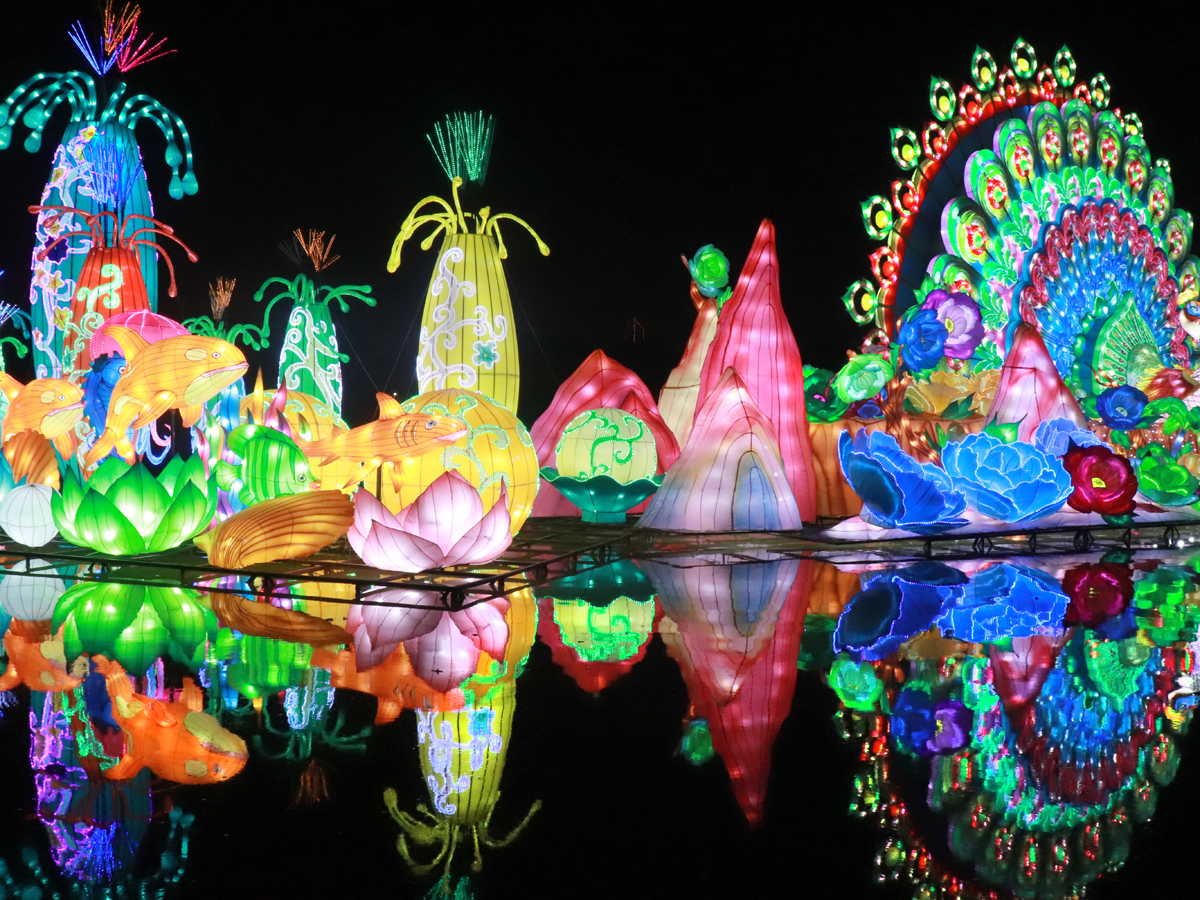 Neon wonderland Dubai Garden Glow is illuminating winter in the city