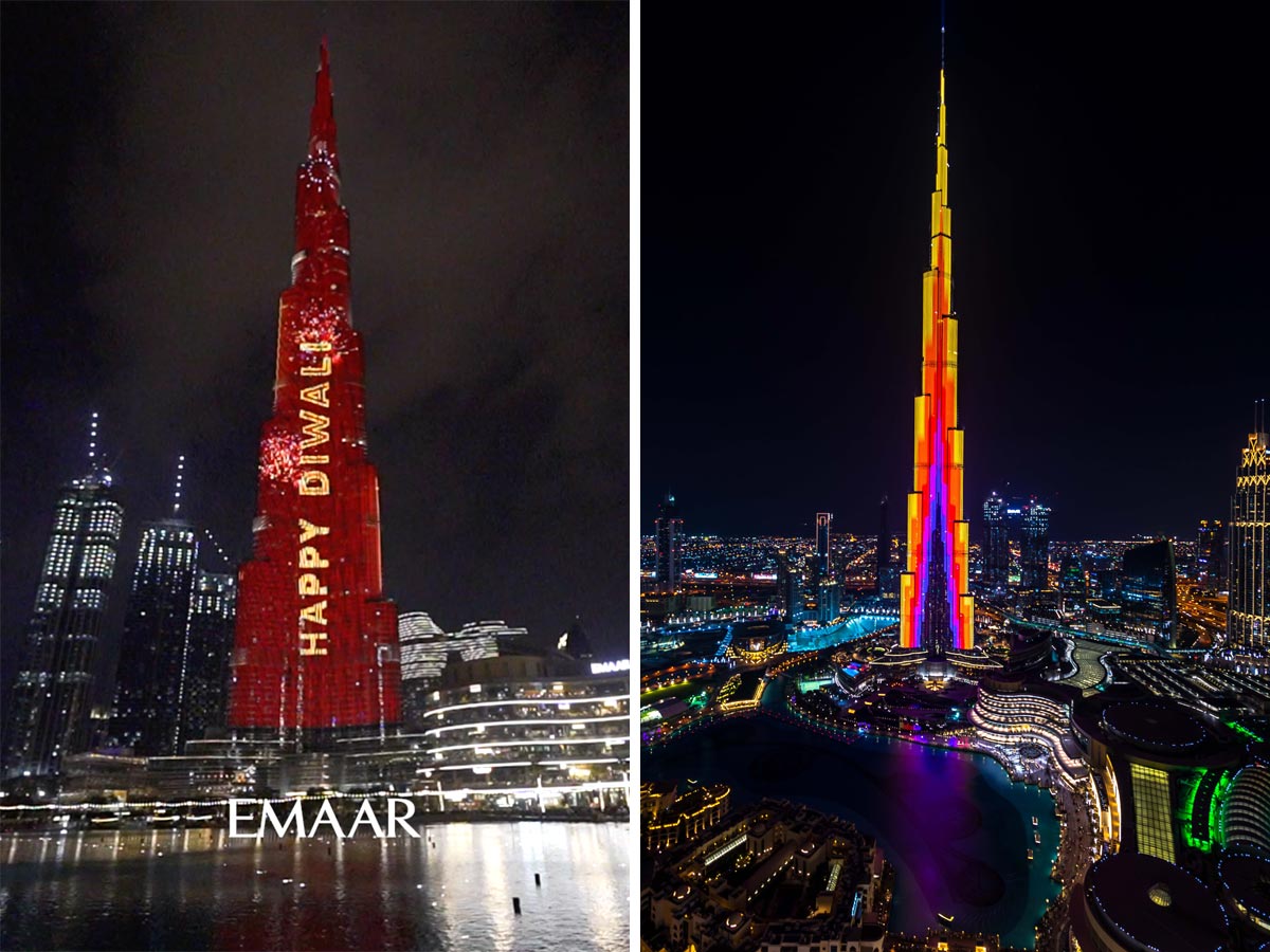 Bred rækkevidde øst Praktisk Burj Khalifa is putting on an incredible light show for Diwali | Time Out  Dubai