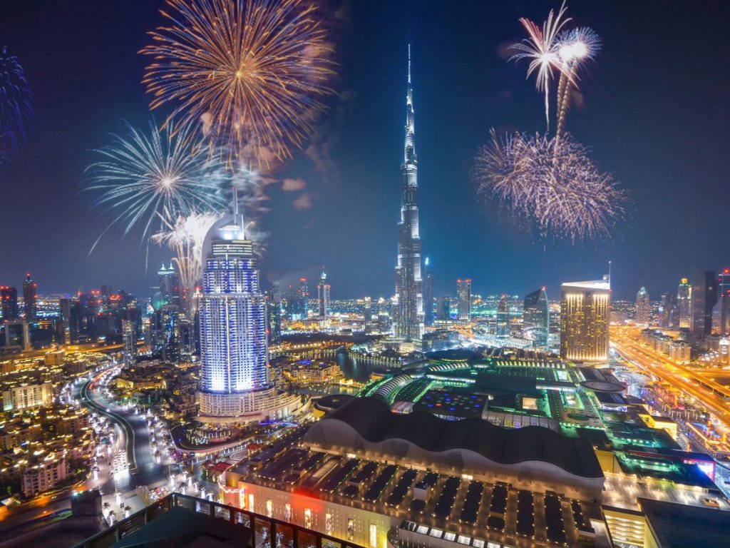 places to visit in dubai on new year's eve