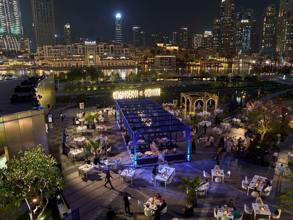 Armani hotel offers a selection of sensational dining options for