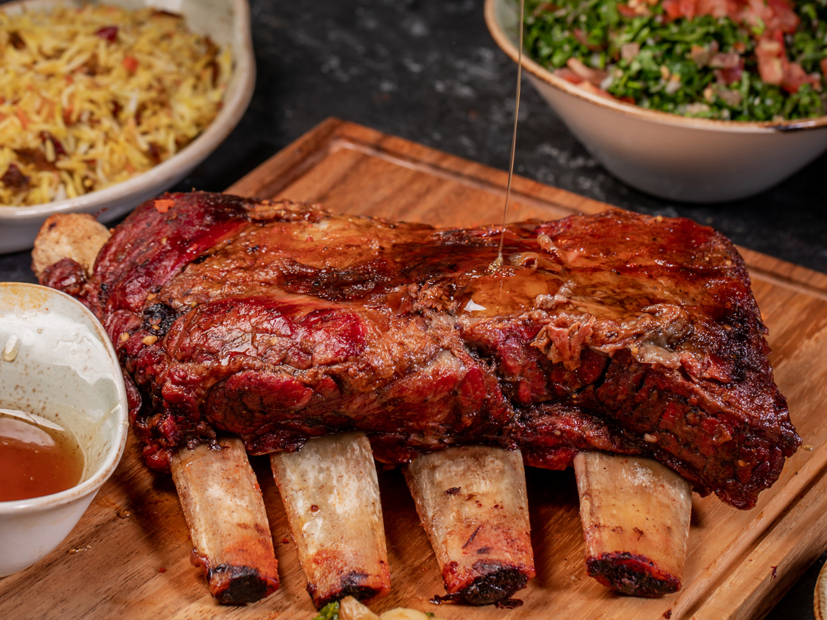 Meat restaurant on sale