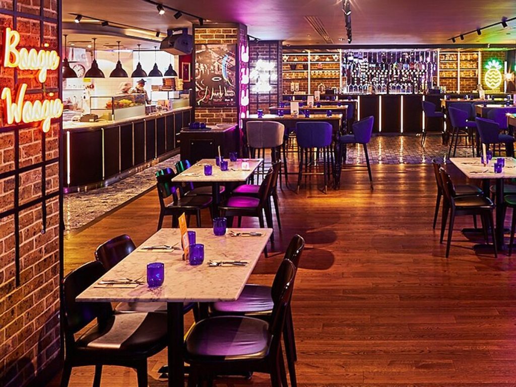 Jazz restaurant on sale