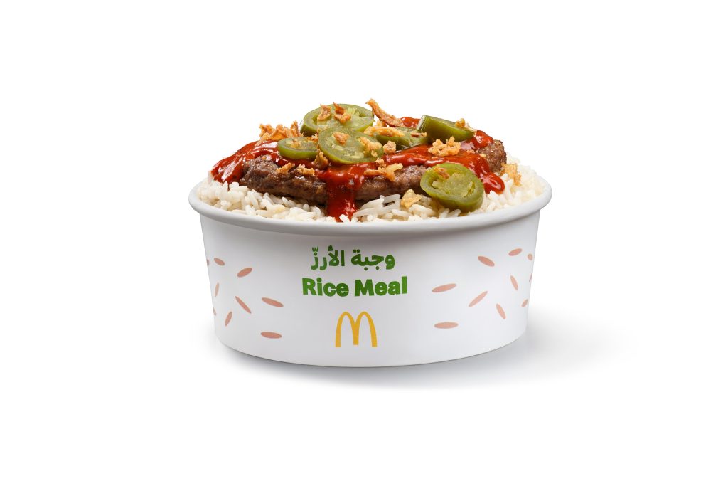 McDonald’s is testing six Dhs12 rice meals across the UAE