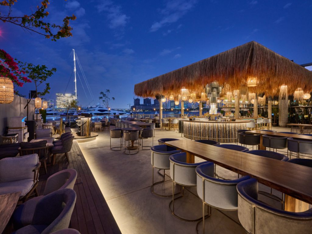 The best Dubai ladies' nights in Dubai. (Credit: Bar du Port)