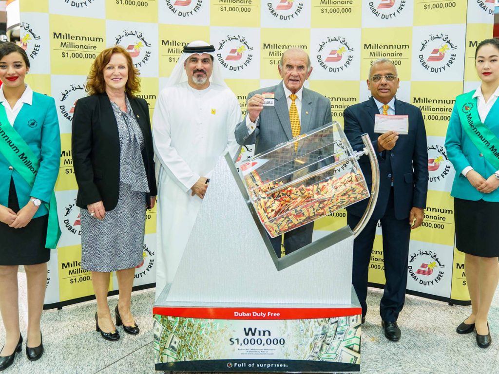 Things to do at Dubai International Airport: Try your luck at Dubai Duty Free’s Millennium Millionaire draw