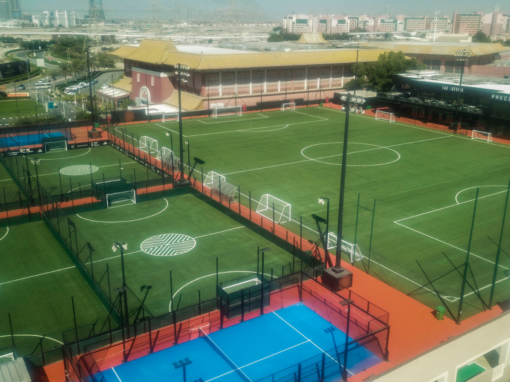 Precision Football Dubai New stateoftheart football facility opens