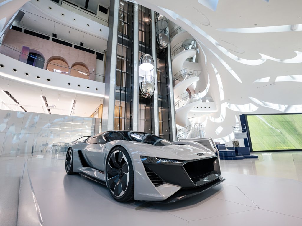 Audi from top the future