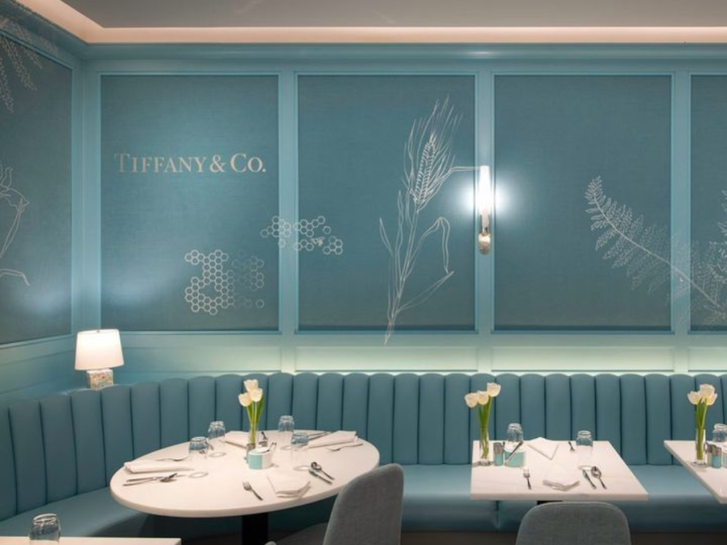 Fashion cafes in Dubai: Tiffany and Co