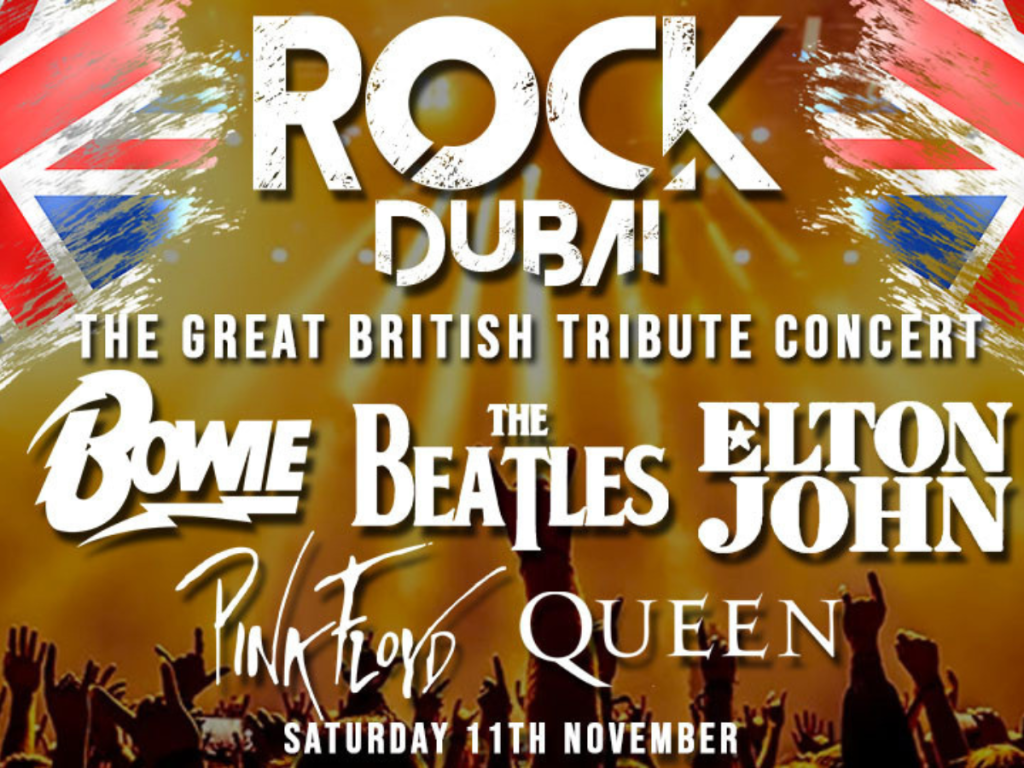 Rock Dubai: British rock tribute concert coming to Dubai