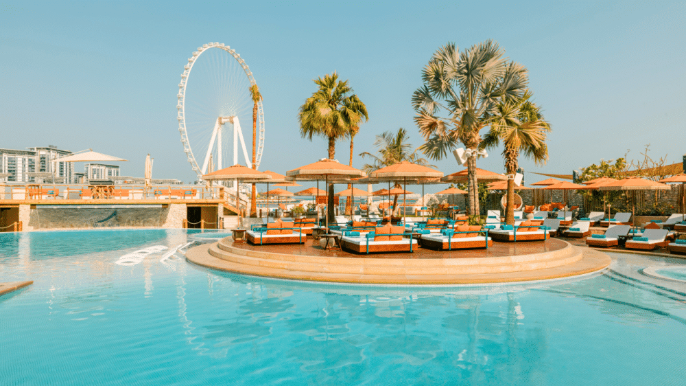 fully redeemable pool and beach days in Dubai