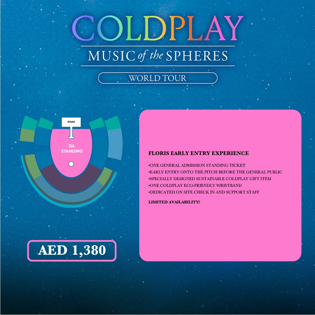 What are Coldplay Enhanced Experience tickets and are they worth it? Time Out Dubai