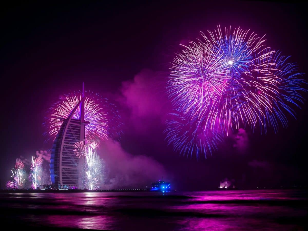 when is new year's eve in dubai