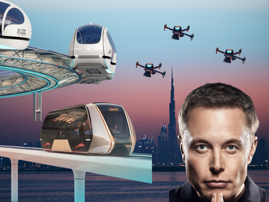 6 futuristic Dubai transport projects: Elon Musk's Dubai Loop