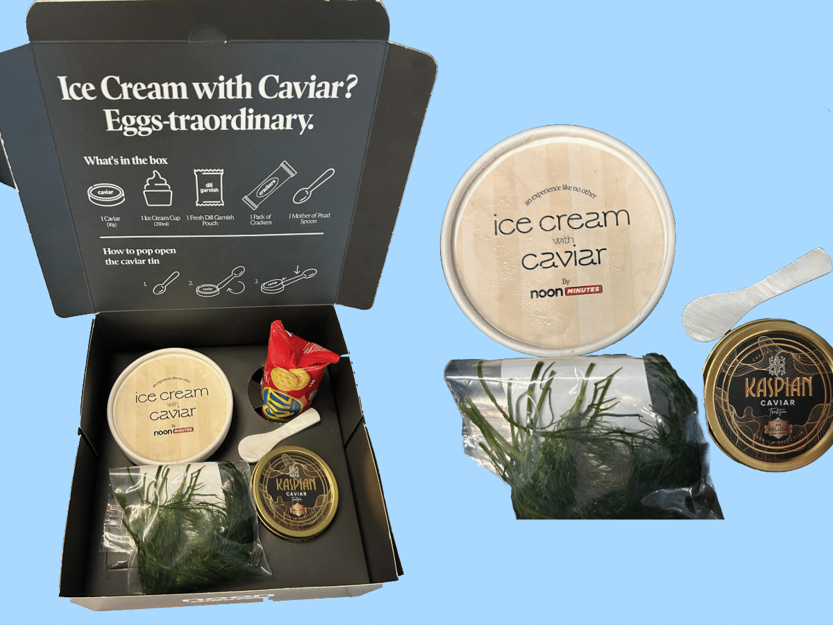 caviar ice cream