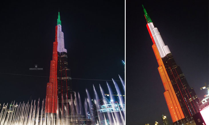 Burj Khalifa world record LED projection - pictures | Art | Time Out Dubai