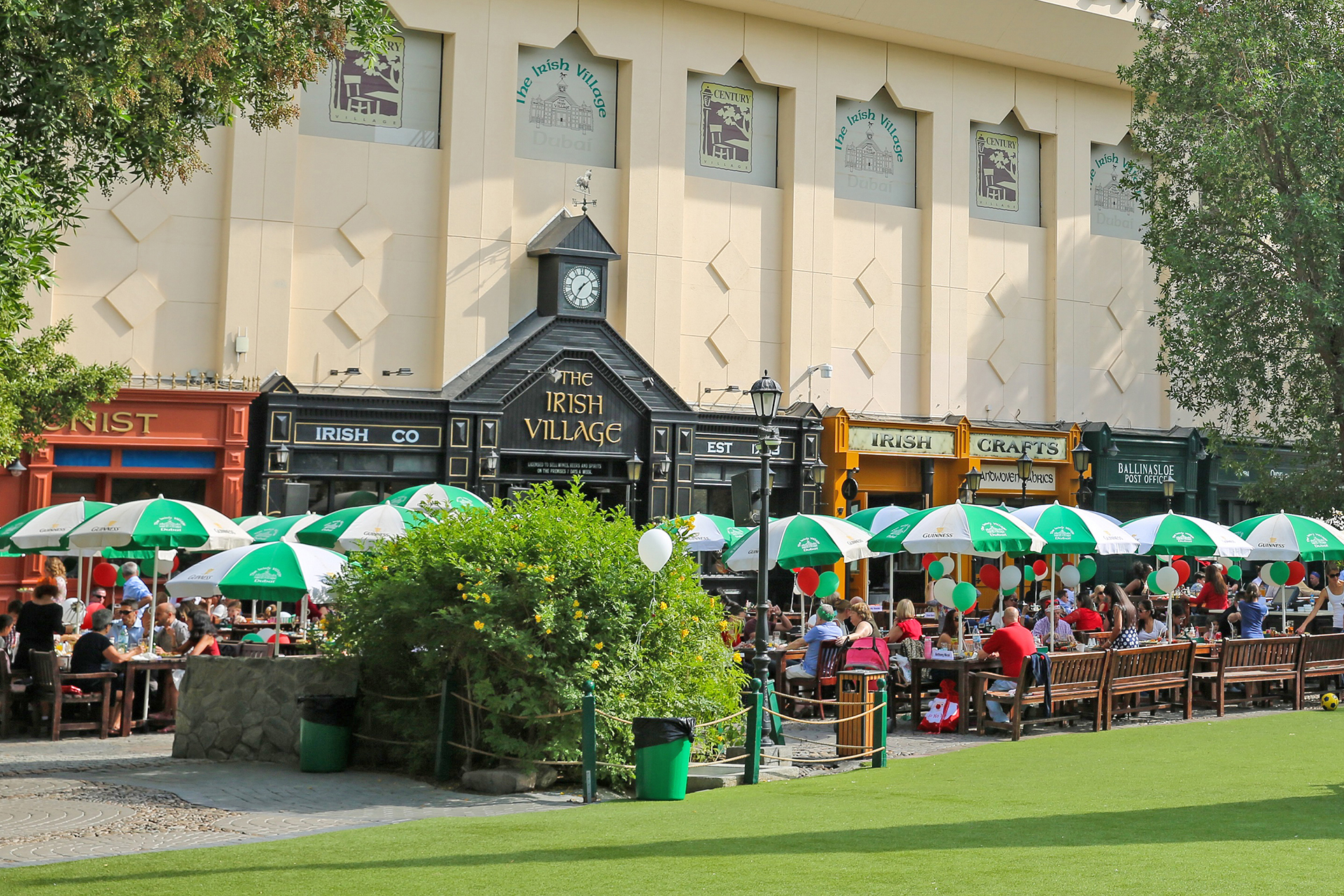 st patricks day irish village dubai