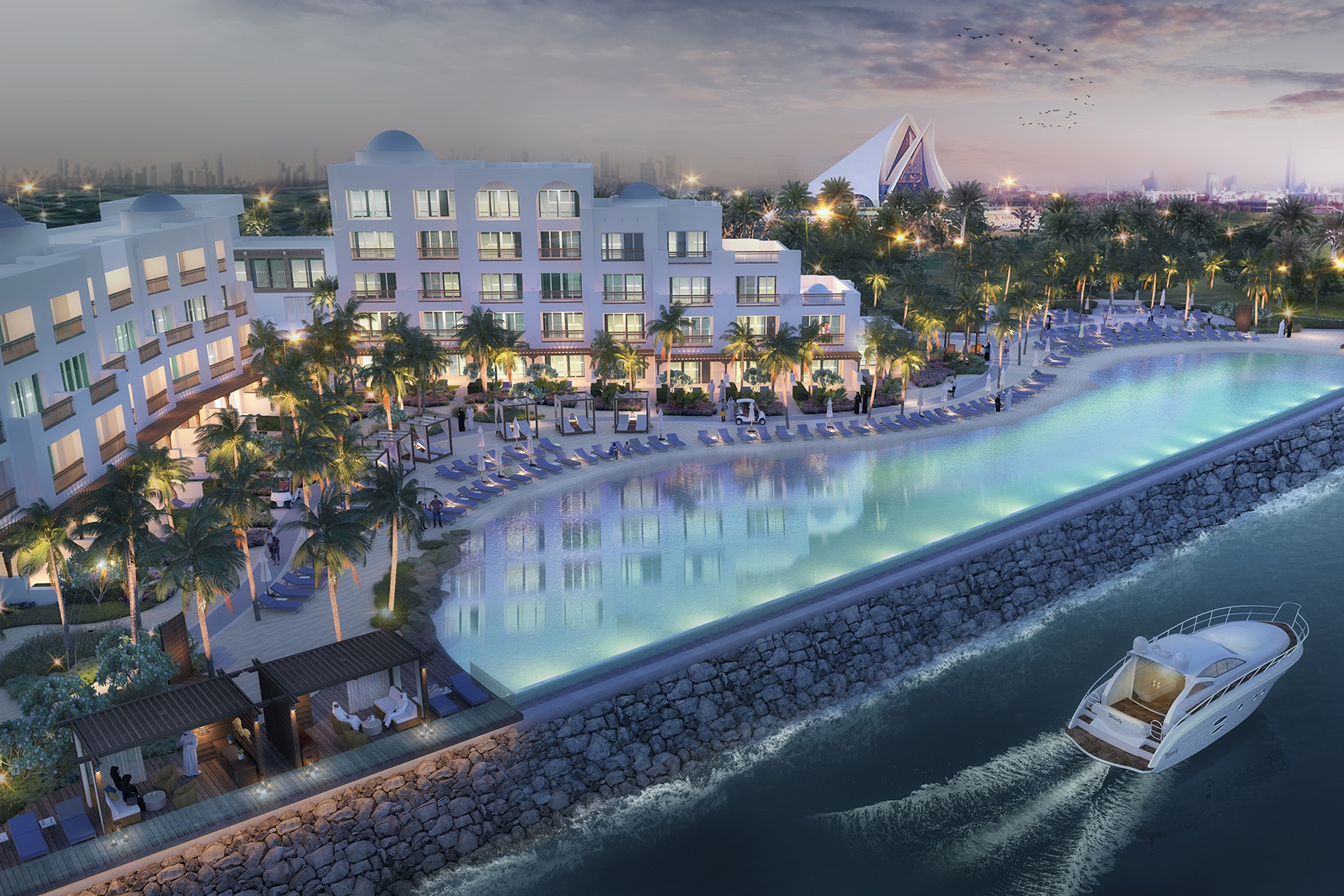 Dubai hotel Park Hyatt gets infinity lagoon private beach