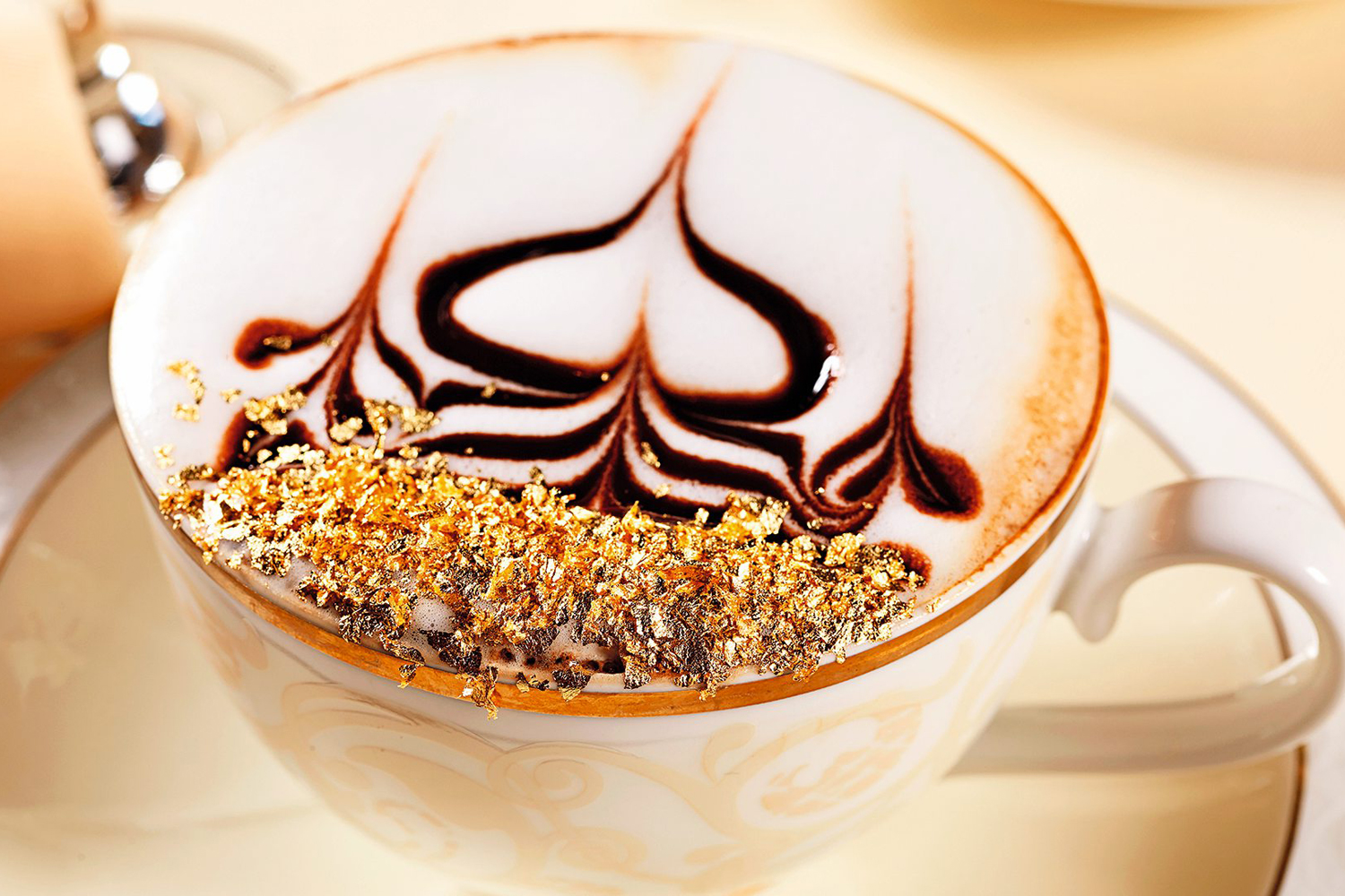 Drink a gold cappuccino | Things To Do | Time Out Dubai