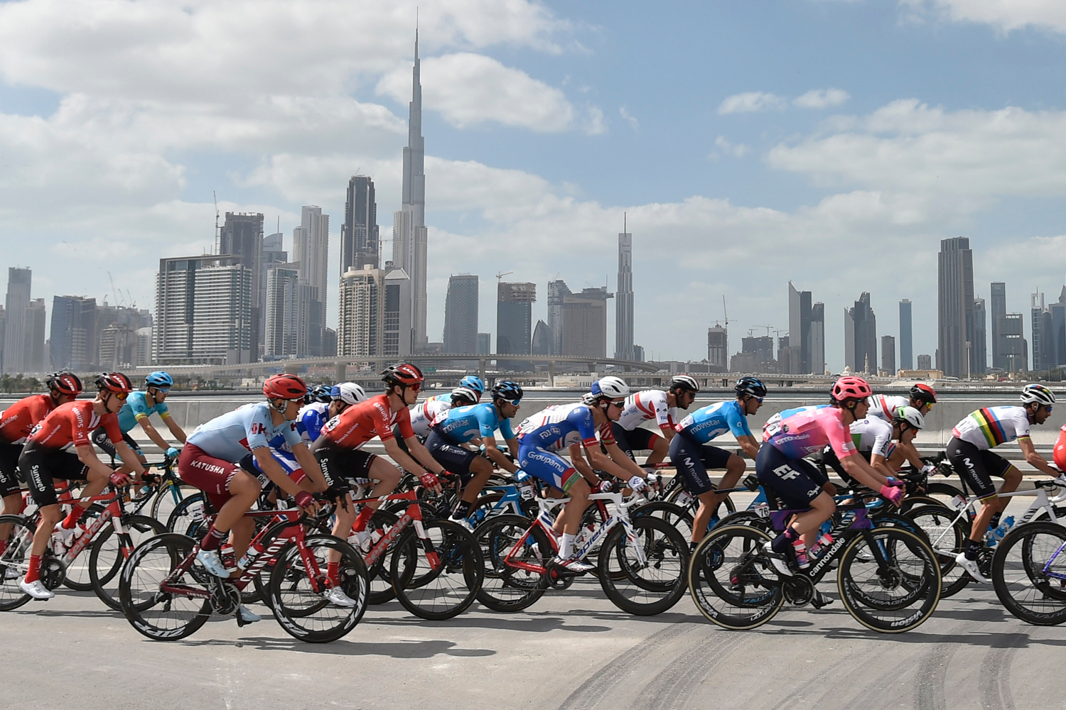 tour of dubai cycling