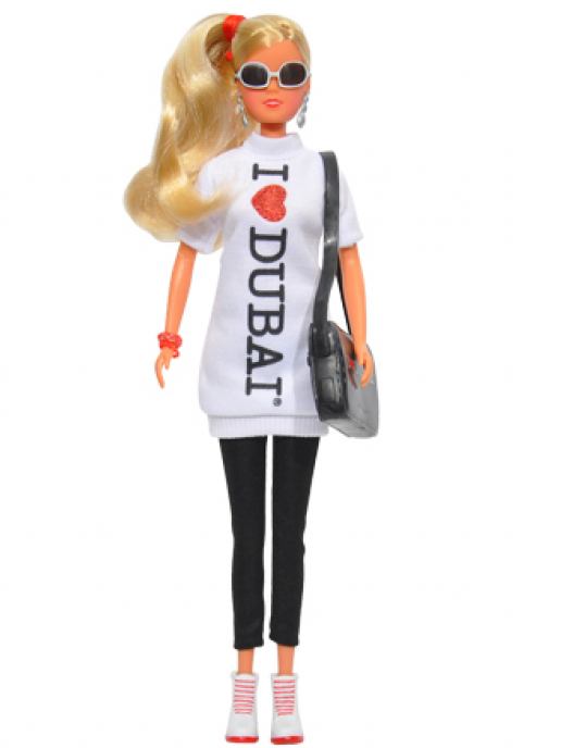 Simba Steffi I Love Dubai Doll With Trolley Bag