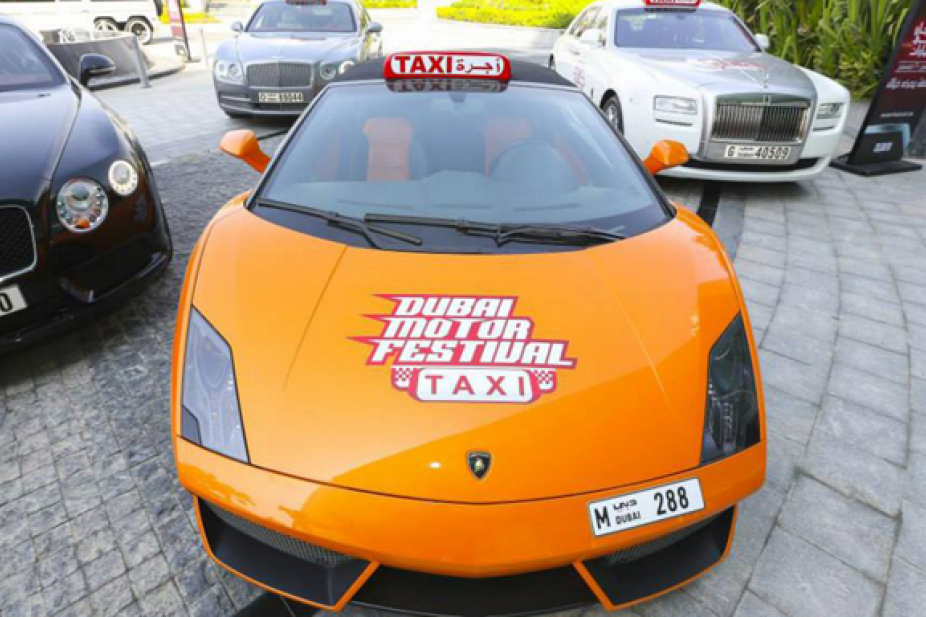 Supercar Taxis At The Dubai Motor Festival Things To Do Time