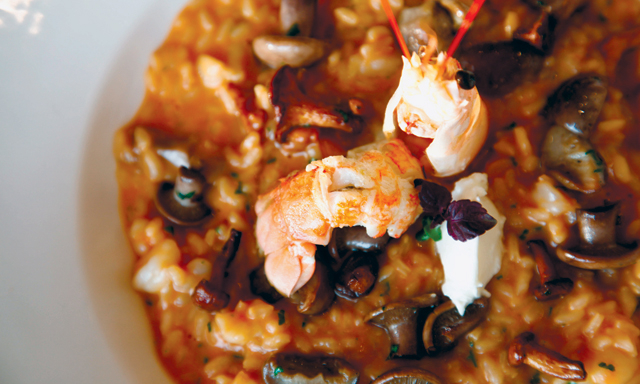 Langoustines And Wild Mushrooms Risotto Recipe Restaurants Time Out Dubai