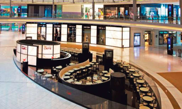 armani cafe mall of the emirates