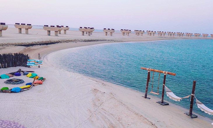 Banan Beach Dubai S Secret Retreat With Tents And Chalets