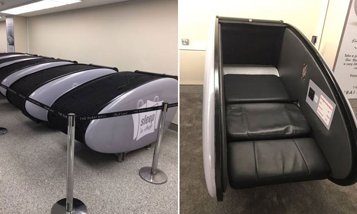 Dubai Mall Launches Sleep Pods For Tired Shoppers Things To Do