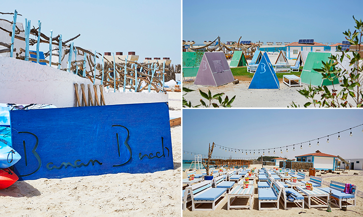Inside Dubai S Secret Beachside Camping Resort Banan Beach