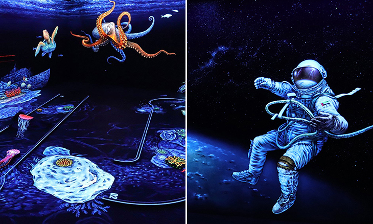 New Glow In The Dark Mini Golf Course Opens In Dubai Sport