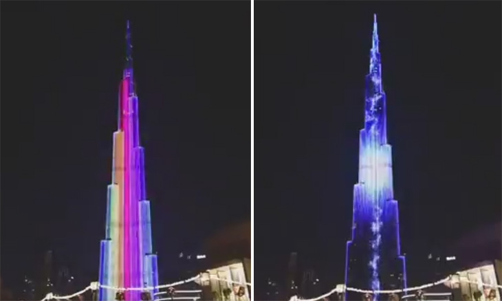 Burj Khalifa Celebrates Life With Brand New Light Show Attractions Things To Do Time Out Dubai