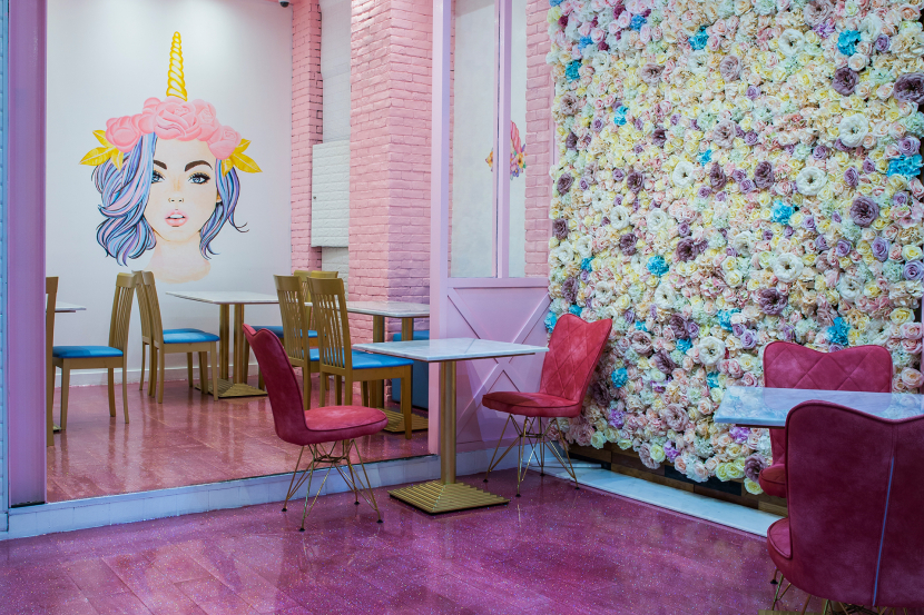 Inside The Unicorn Vibes Cafe In Jumeirah S Wasl Vita Mall