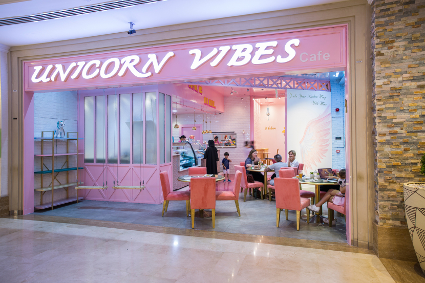 Inside The Unicorn Vibes Cafe In Jumeirah S Wasl Vita Mall