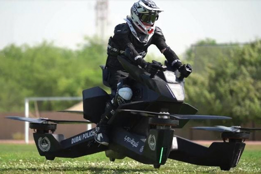 Dubai Police Hoverbike To Fight Crime From The Air