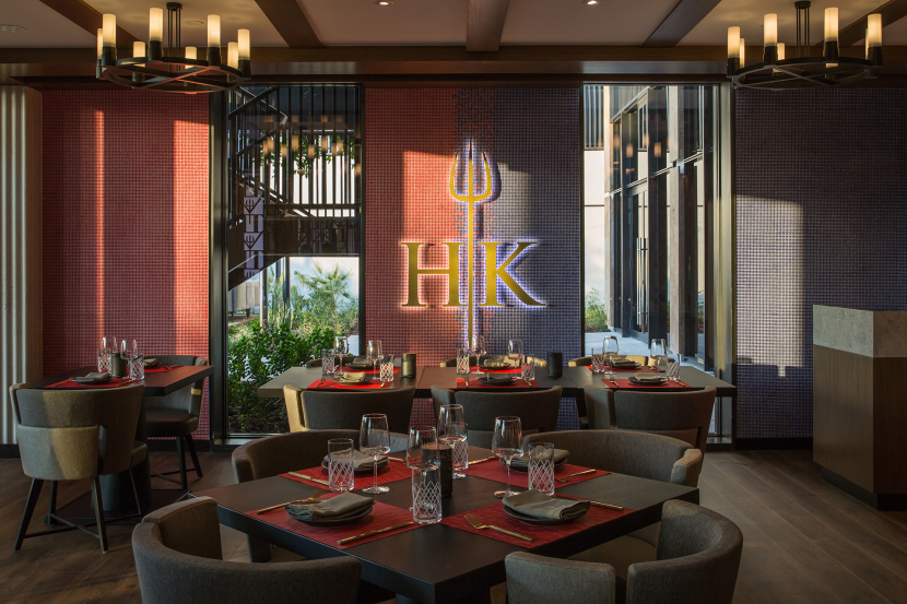 Hell S Kitchen Dubai On Bluewaters Island Inside Gordon Ramsay Restaurant