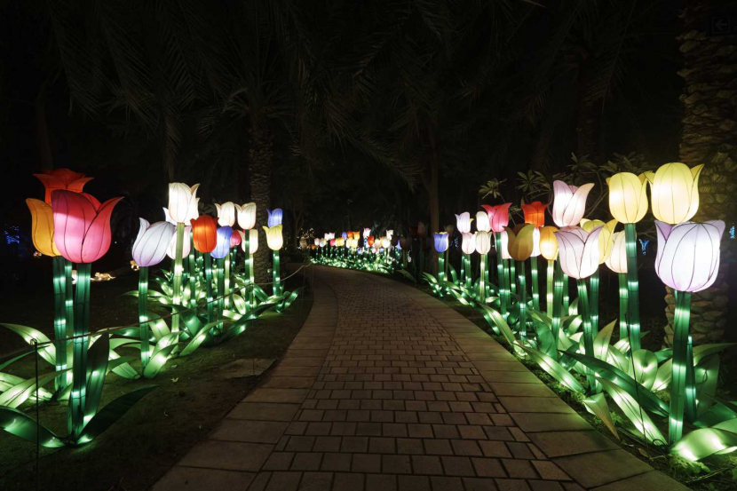 Dubai Garden Glow Reopens For 2019 Winter Season Attractions