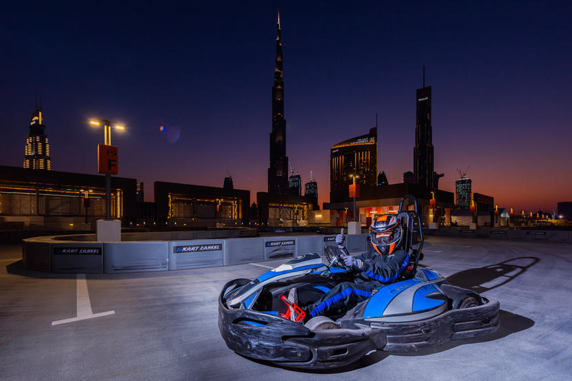 Rooftop ekart racing arrives at The Dubai Mall Zabeel | Attractions
