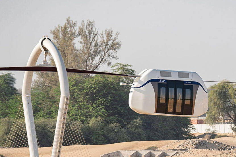 Passengers Travel By Sky Pod For The First Time In Sharjah News Culture Time Out Dubai