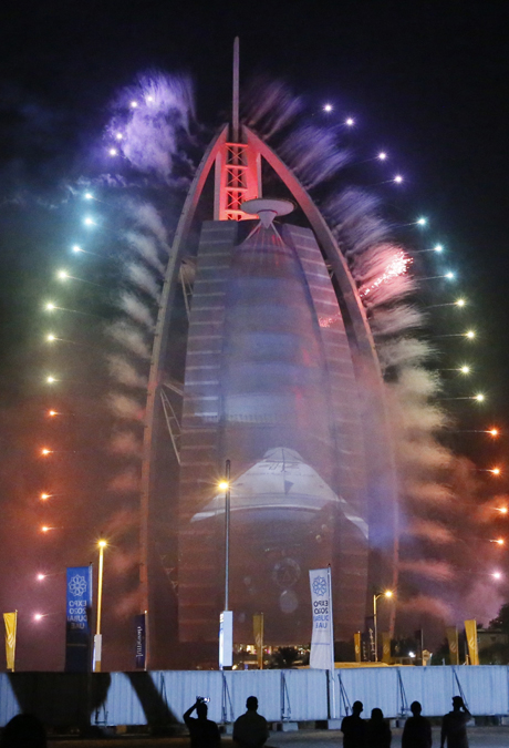 Burj Al Arab National Day fireworks pics | News | Time Out Dubai