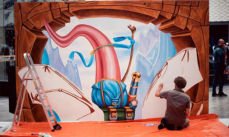 Top Muralists Arriving At La Mer For Dubai Canvas Art Festival